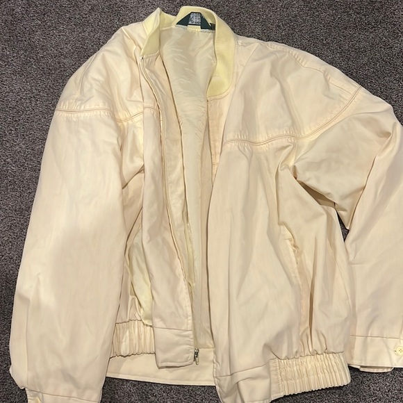 Vintage Haband Yellow Bomber Jacket - Picture 1 of 5